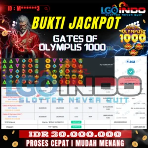 Bukti JP LgoIndo Hari Ini