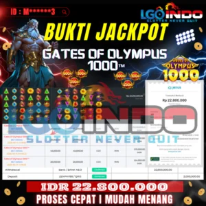 Bukti JP LgoIndo Hari Ini