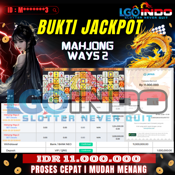 Bukti JP lgoindo hari ini