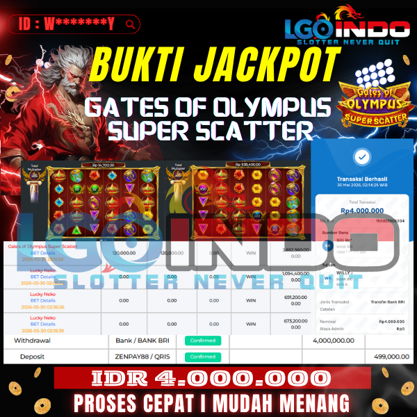 Bukti JP lgoindo hari ini