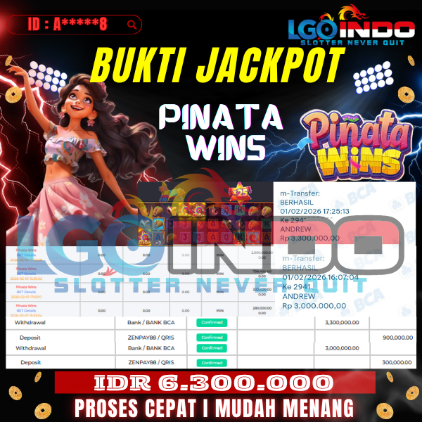 bukti JP lgoindo hari ini
