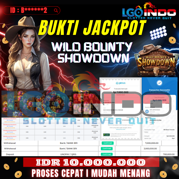 bukti JP lgoindo hari ini
