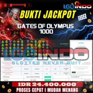 bukti JP lgoindo hari ini