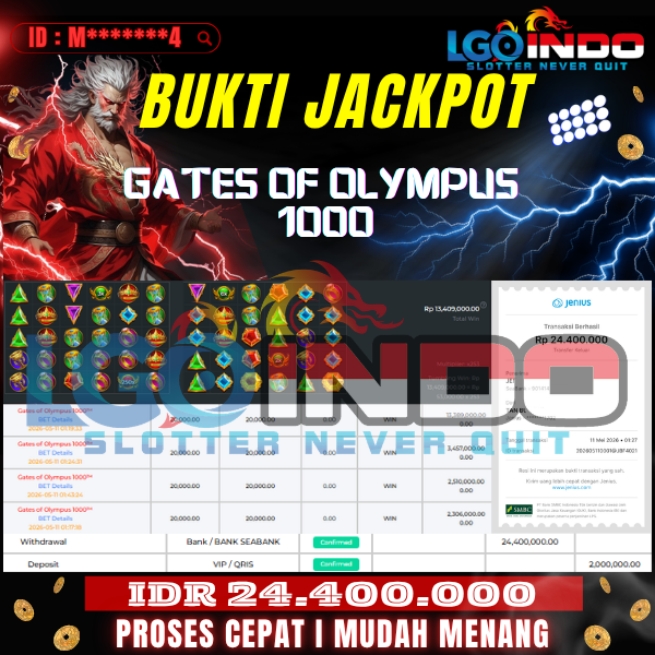 bukti JP lgoindo hari ini