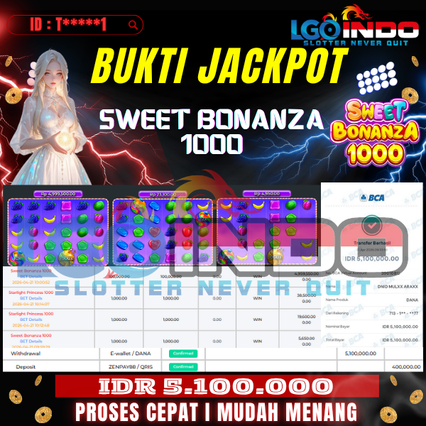 bukti JP lgoindo hari ini