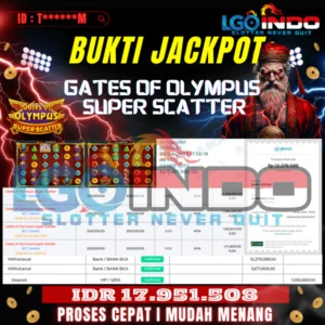 bukti JP lgoindo hari ini