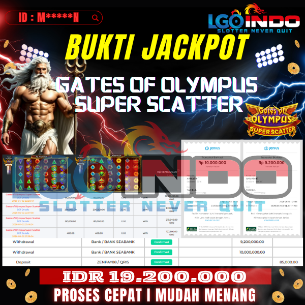 bukti JP lgoindo hari ini